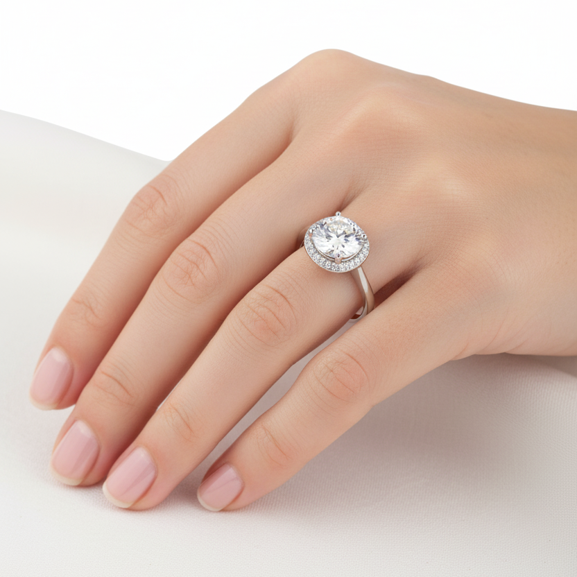 Celeste Spark 925 Silver Ring