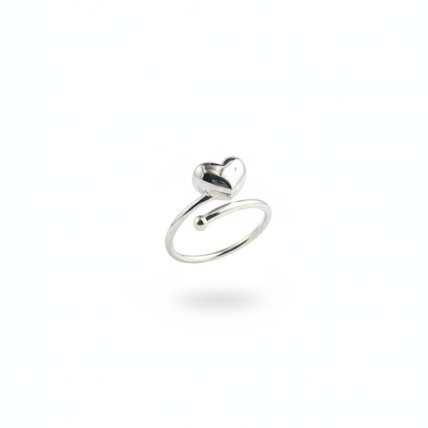 Sweetheart Twist 925 Silver Ring