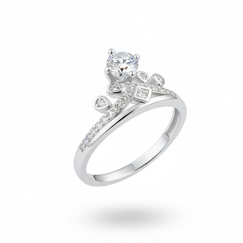 Crown of Grace 925 Silver Ring