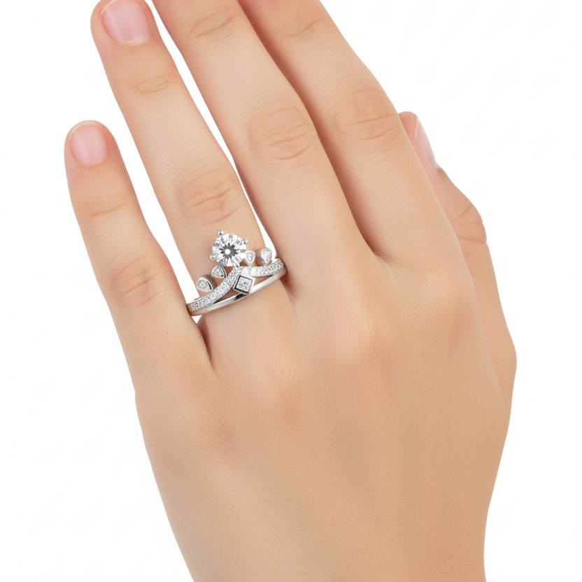 Crown of Grace 925 Silver Ring