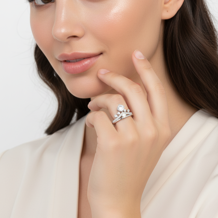 Crown of Grace 925 Silver Ring
