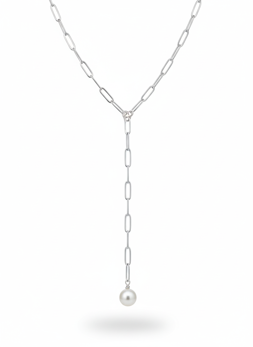 Pearl Drop 925 Y-Chain