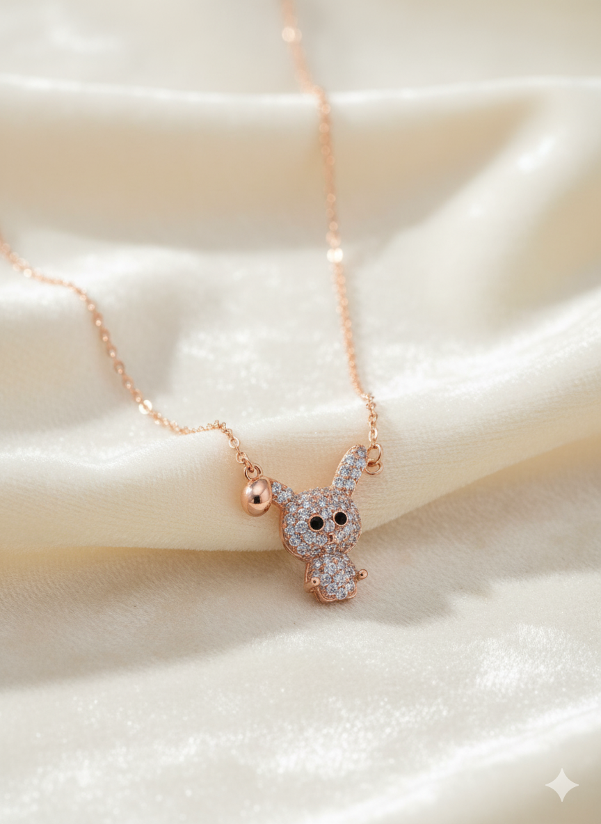 Sparkle Bunny 925 Pendant