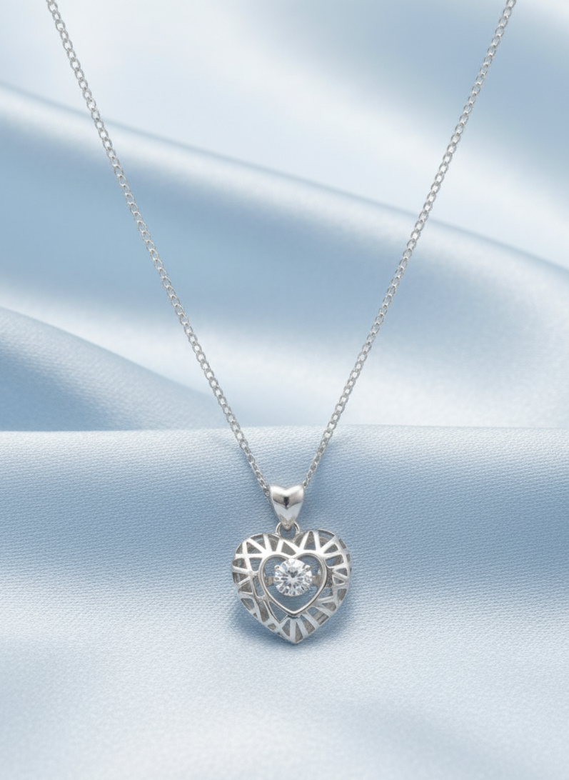 Heartbeat of Love Pendant