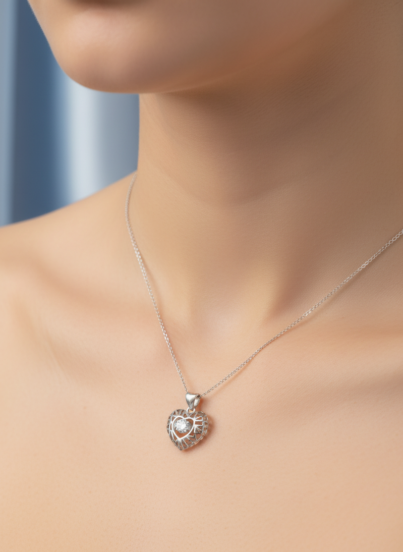 Heartbeat of Love Pendant