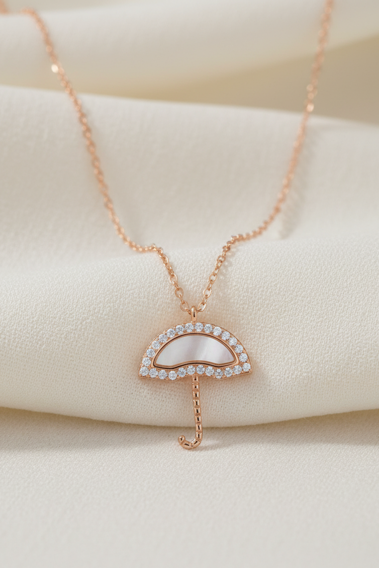 Blush Umbrella 925 Pendant