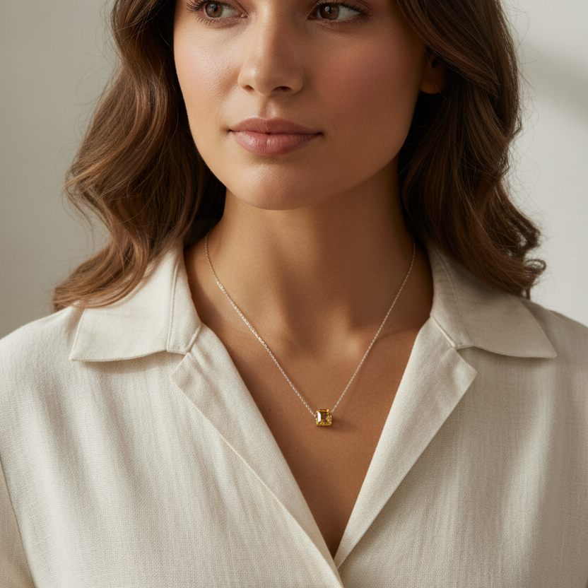 Golden Glow 925 Pendant