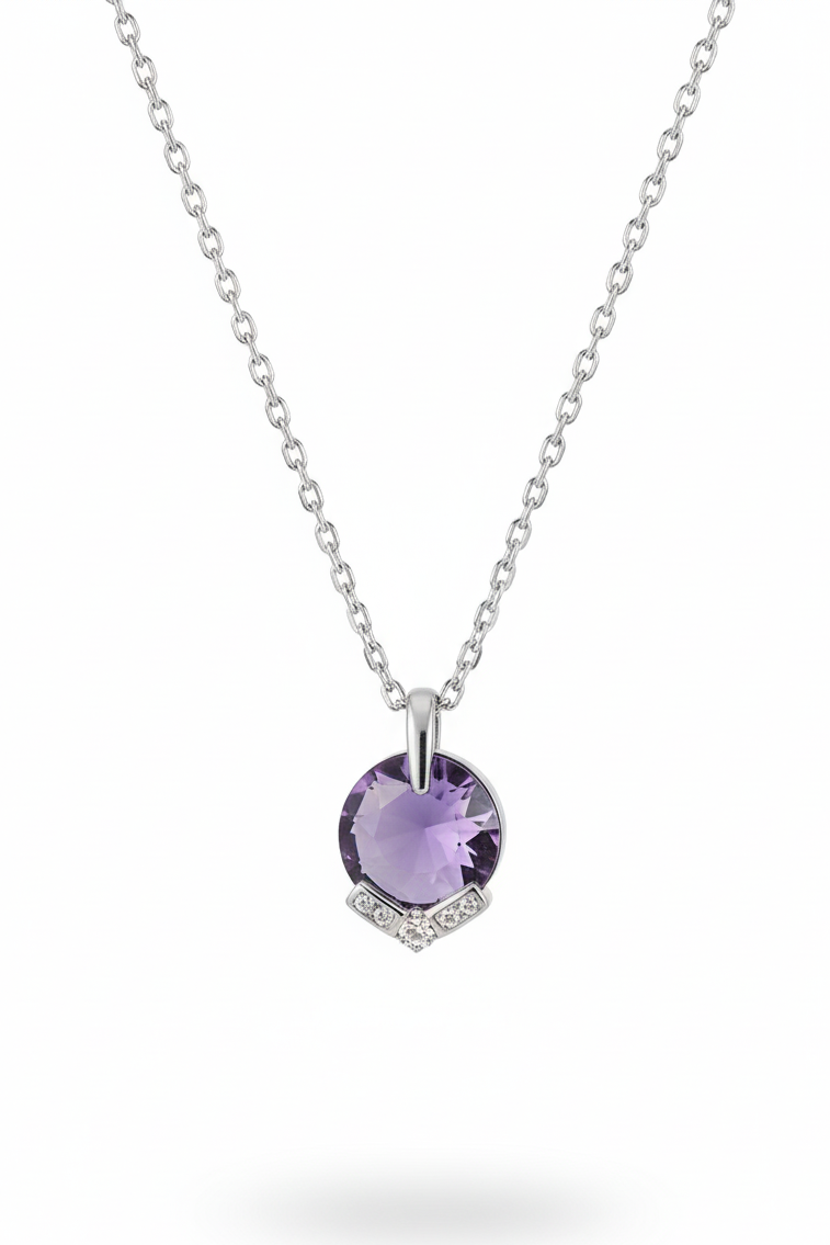 Amethyst Glow 925 Pendant