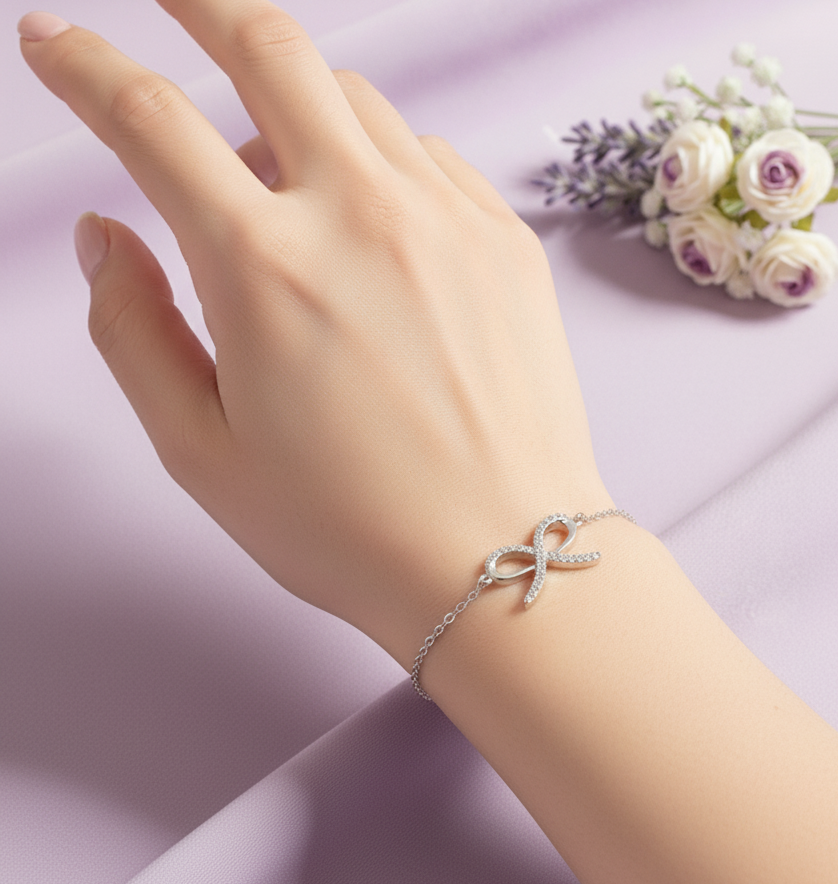 Bow Knot 925 Bracelet