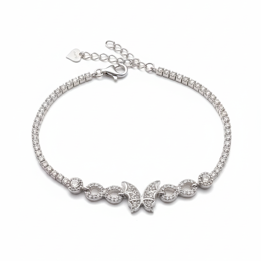 Sparkle Wings 925 Bracelet