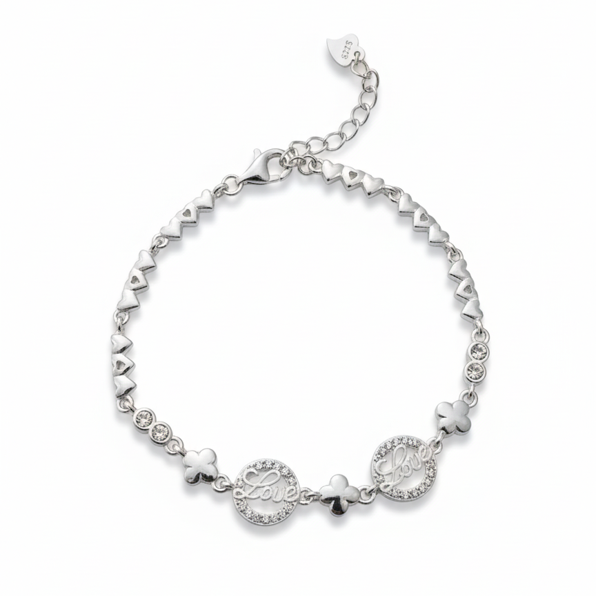 Love Bloom 925 Bracelet