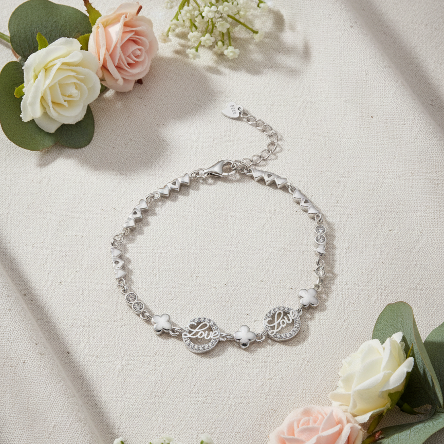Love Bloom 925 Bracelet