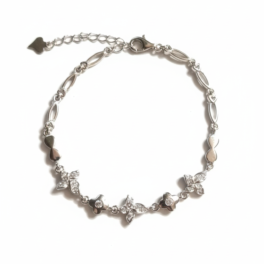 Bloom Charm 925 Bracelet