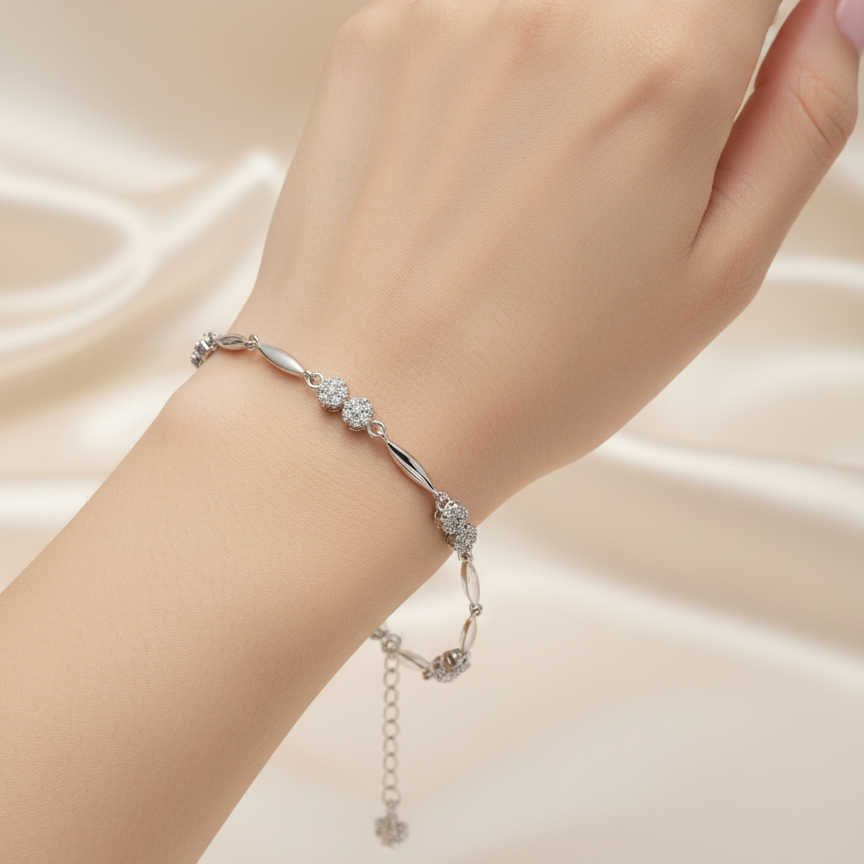 Sparkle Orb 925 Bracelet