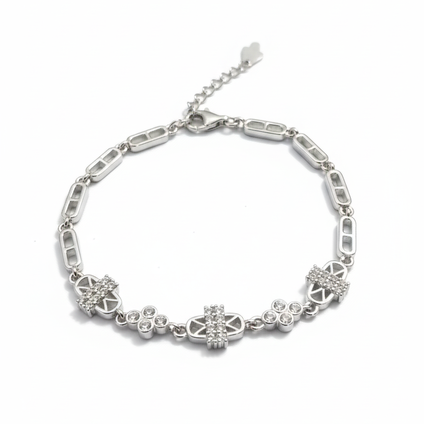 925 GeoGlitz Bracelet