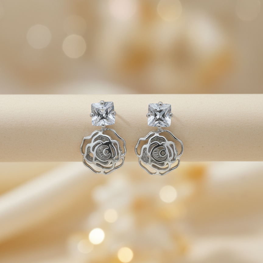 Sovia Bloom 925 Eartops