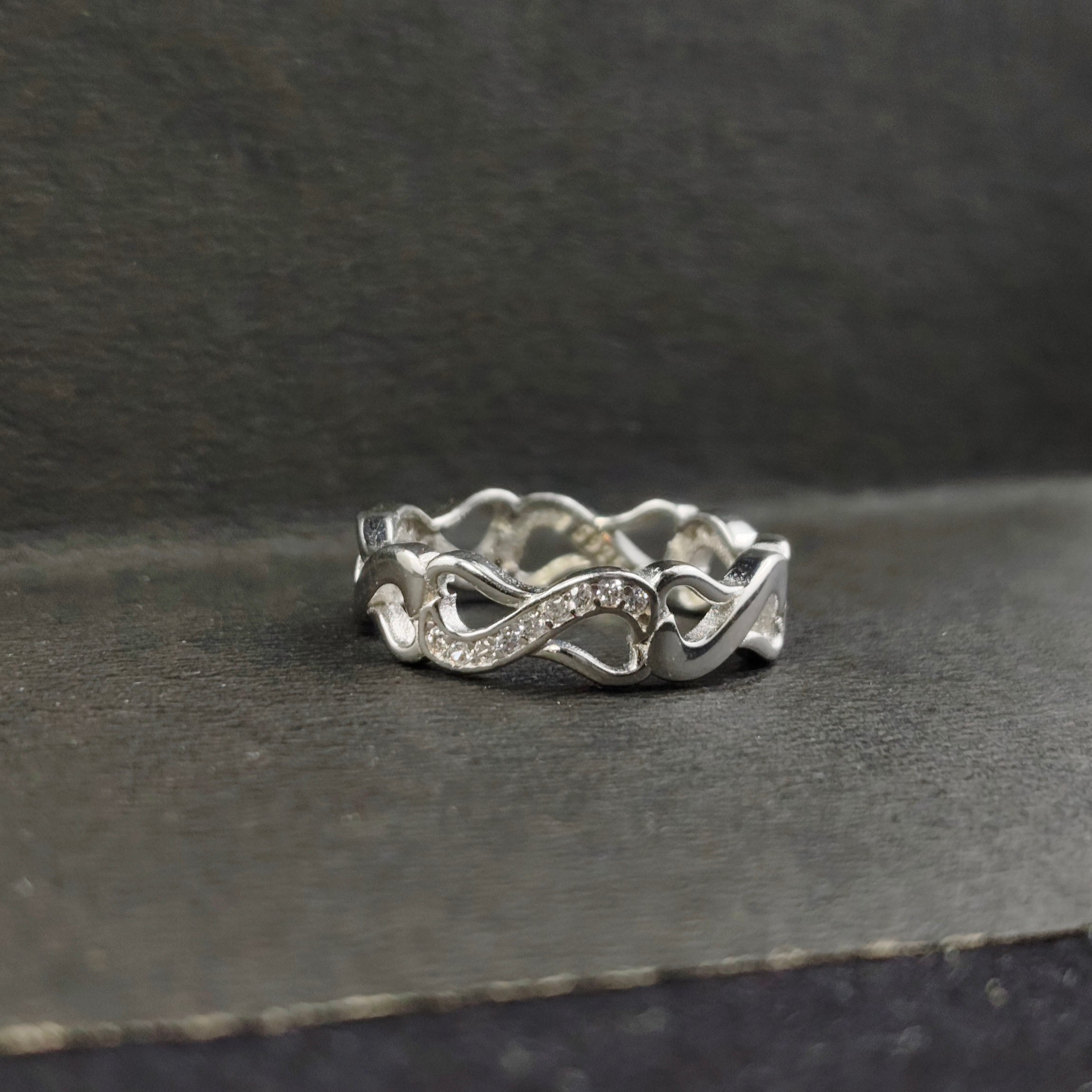 Twilight Vine Infinity Ring