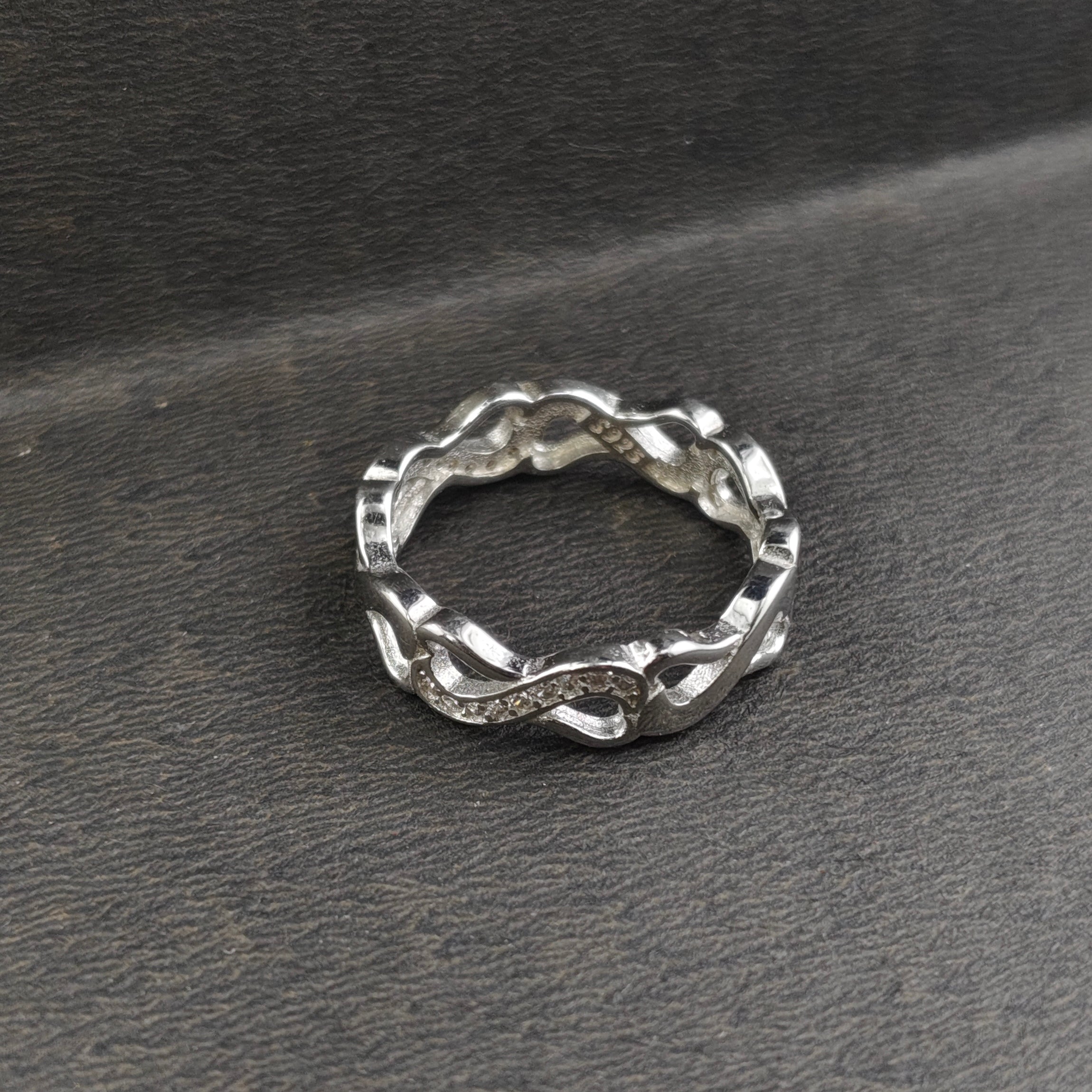 Twilight Vine Infinity Ring