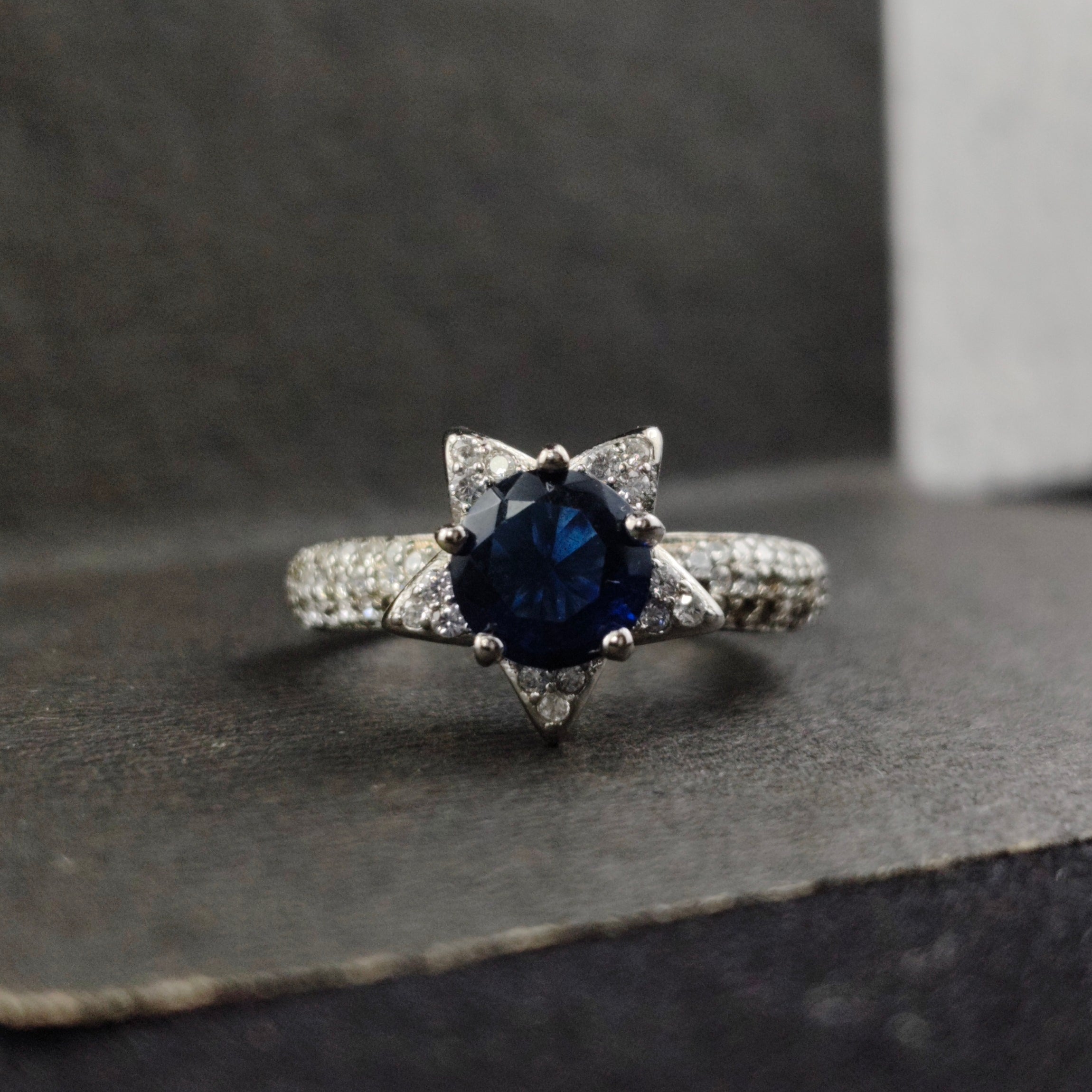 Midnight Bloom Ring