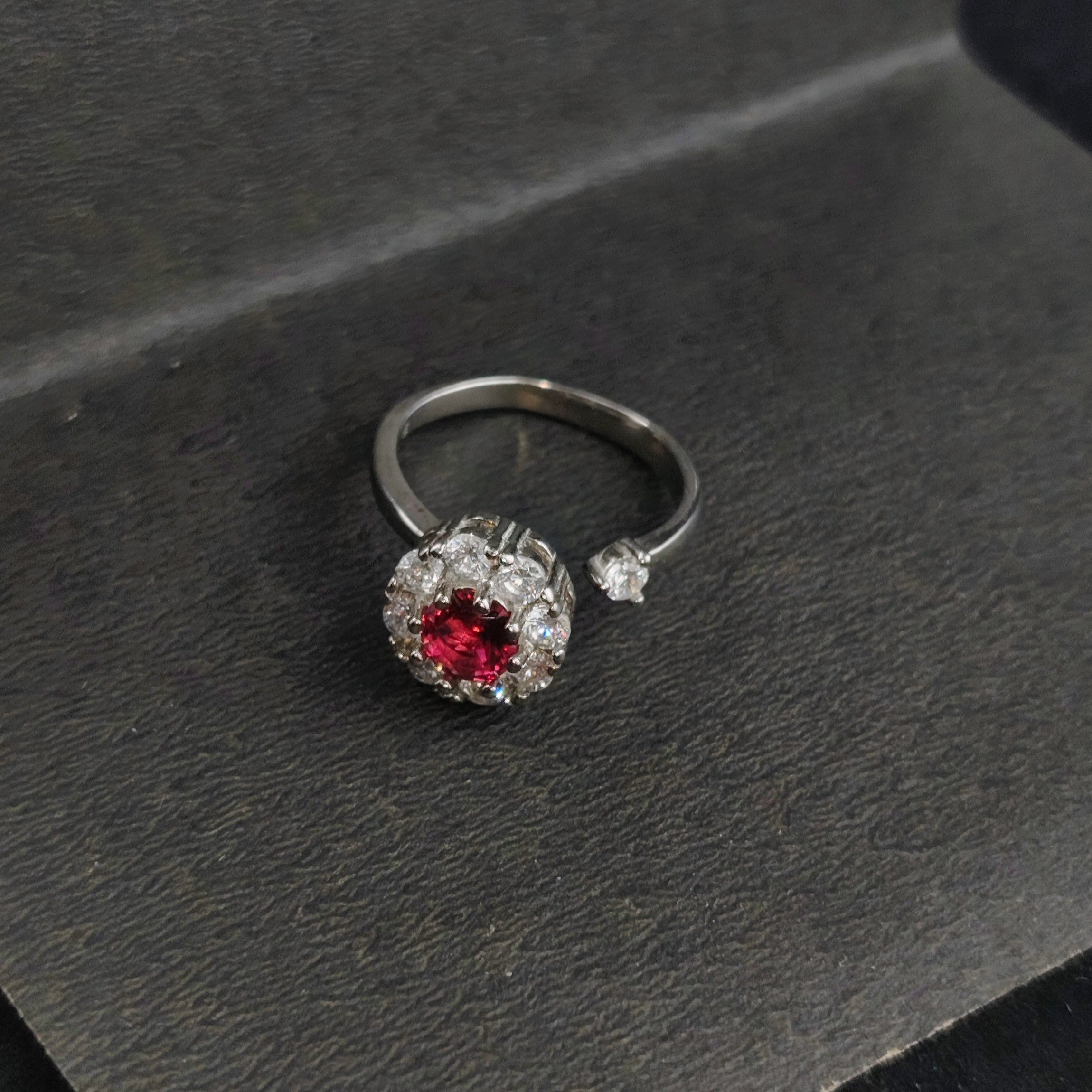 Ruby Bloom Ring