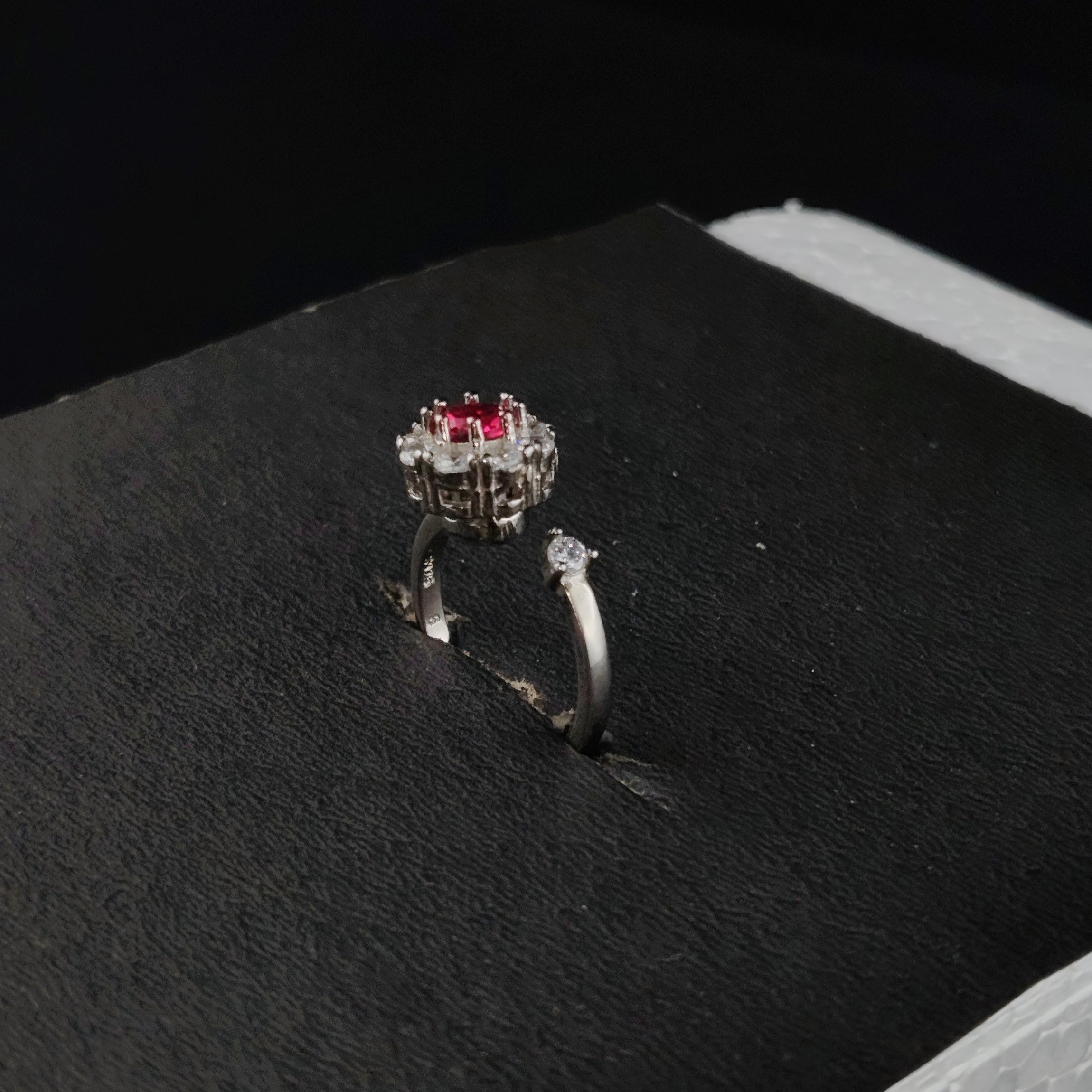 Ruby Bloom Ring