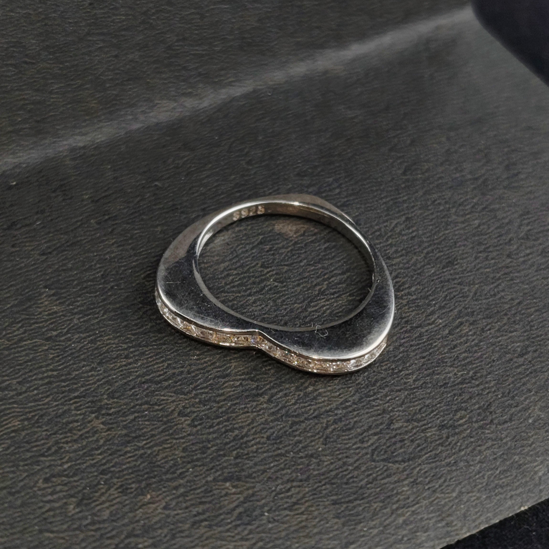 Heart Blond Ring