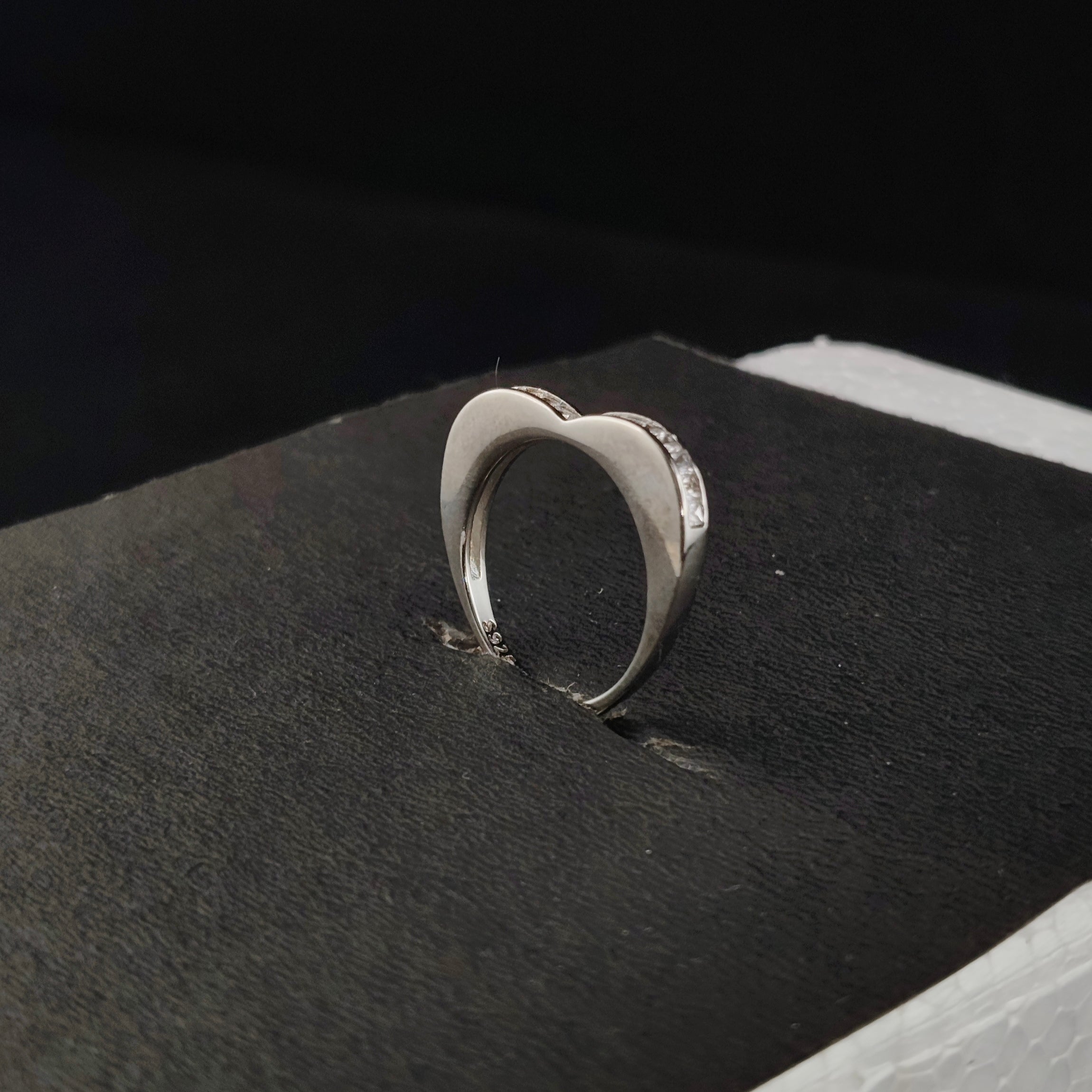 Heart Blond Ring